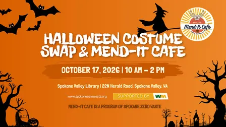 Halloween Costume Swap & Mend-it Cafe with Spokane Zero Waste