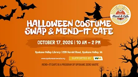 Halloween Costume Swap & Mend-it Cafe with Spokane Zero Waste
