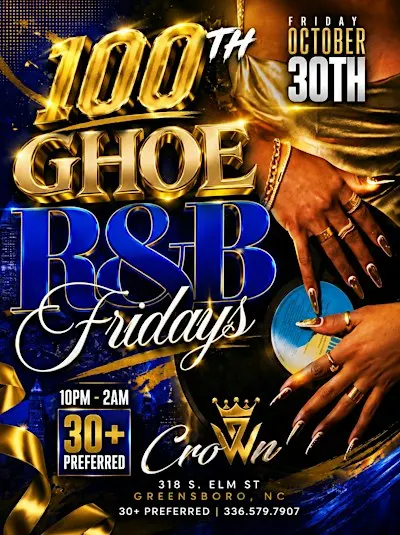 GHOE R&B Fridays at Crown