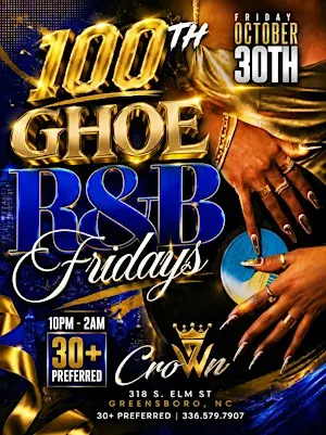 GHOE R&B Fridays at Crown