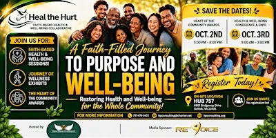 Heal the Hurt: A Faith-Filled Journey of Purpose & Total Well-Being
