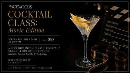 Cocktail Class: Movie Edition