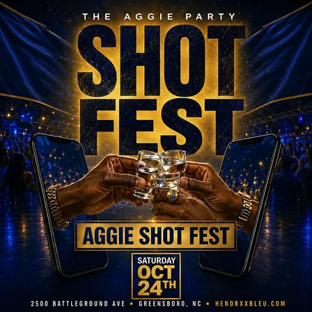 Sat Oct 24th :: Aggie Shot Fest