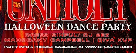 Unholy: Halloween Dance Party