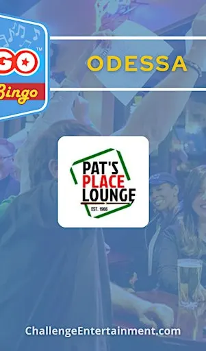Weekly Singo at Pat's Place Lounge - Odessa