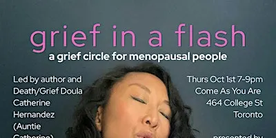 grief in a flash: a grief circle for menopausal people