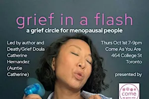 grief in a flash: a grief circle for menopausal people