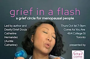 grief in a flash: a grief circle for menopausal people