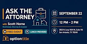 Ask the Title Attorney – Lunch & Learn