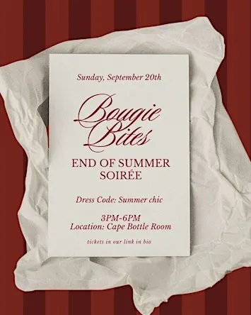 Bougie Bites Summer Soirèe