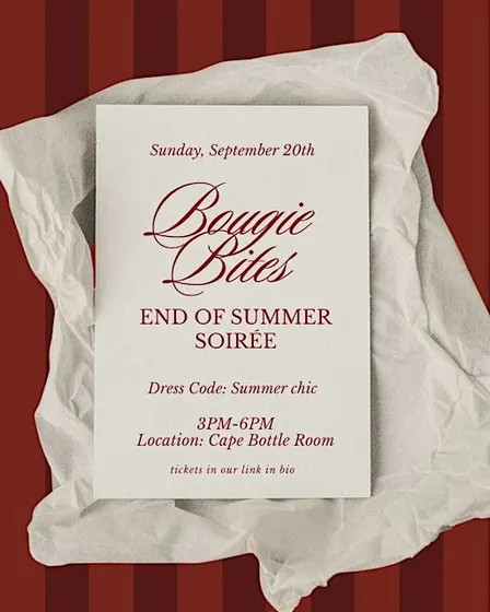 Bougie Bites Summer Soirèe