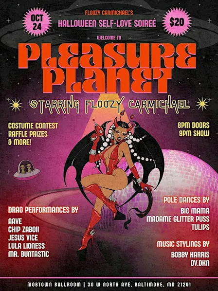 Floozy Carmichael's PLEASURE PLANET