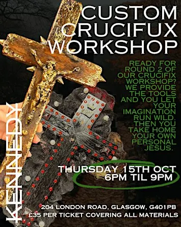 Custom crucifix workshop
