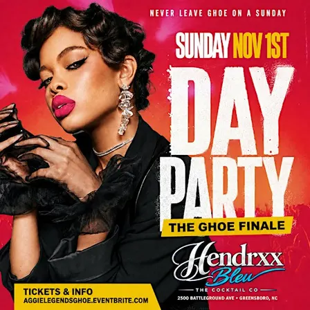 Sun Nov 1st  :: Never Leave #GHOE on a Sunday