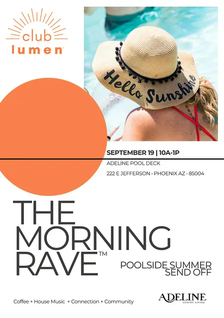 The Morning Rave™: Poolside Summer Send-Off