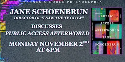 Jane Schoenbrun celebrates Public Access Afterworld on November 2nd at 6pm