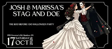 Josh & Marissa's Stag & Doe: The Boo Before "I Do" Halloween Party