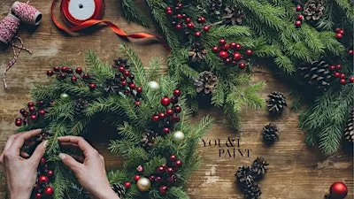 Christmas Wreath-Making Workshop & Wine-Tasting