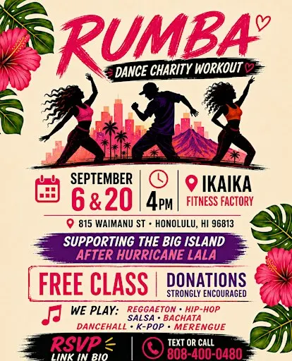 RUMBA Dance Charity Workout