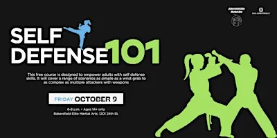 Self Defense 101 class – BZP Bakersfield (Move Naturally)