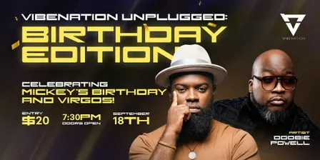 VibeNation Unplugged: Birthday Edition feat. Doobie Powell