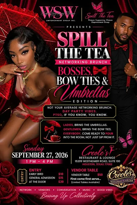 Spill the Tea: Bosses, Bow Ties & Umbrellas Edition