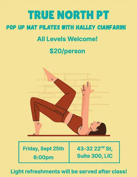 True North PT x Pop-Up Mat Pilates