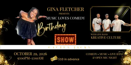 Music Loves Comedy with Gina Fletcher