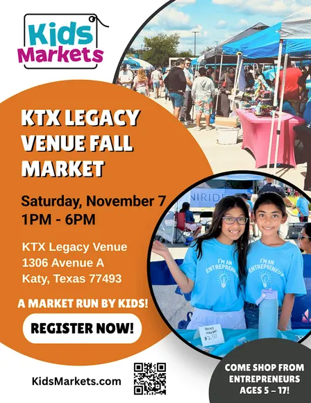 Kids Markets at KTX Legacy Venue Fall Market