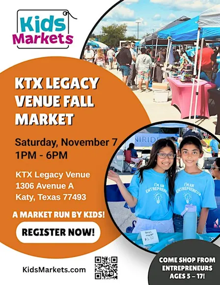 Kids Markets at KTX Legacy Venue Fall Market