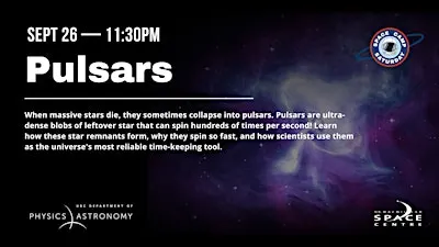 Space Camp Saturday: Pulsars