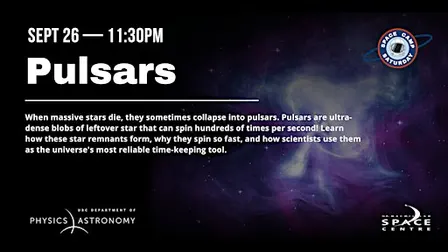 Space Camp Saturday: Pulsars