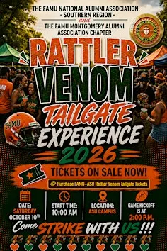 FAMU NAA- SR and MAAC Presents : Rattler Venom Tailgate Experience 2026