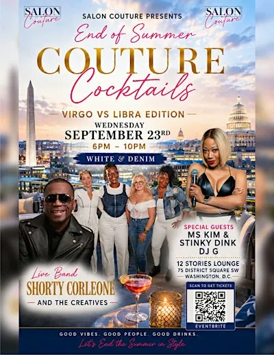 Salon Couture's Virgo/Libra Rooftop Experience - Couture Cocktails