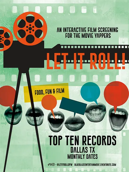Let It Roll X Dallas Movie Club(Film Screening [Barbarian] 10/17)