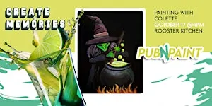 Pub N Paint at Rooster Kitchen October 17th Paint and Sip