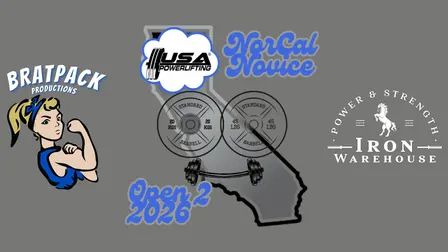 2026USA Powerlifting NorCal Novice Open II