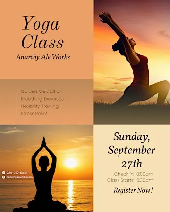 Yoga @ Anarchy Ale Works