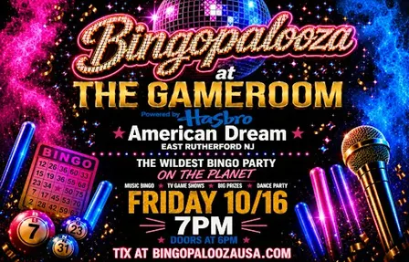 Bingo Palooza at The Gameroom by Hasbro, American Dream NJ