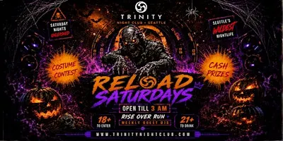 Halloween at Reload Saturdays at Trinity • Entertaining Seattle's Dance