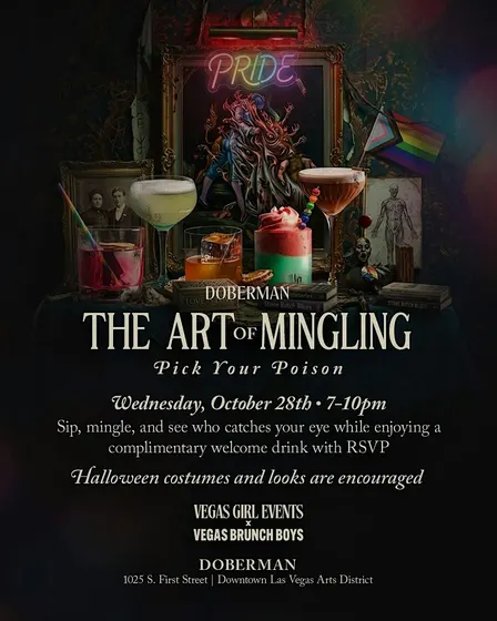 LQBTQ+ Singles Mixer (Pick Your Poison - Halloween Party)
