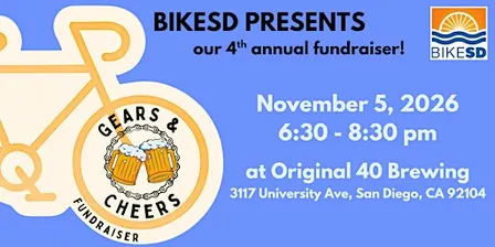 BikeSD's Gears and Cheers 2026