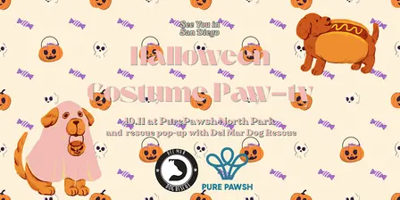 Halloween Costume Paw-ty