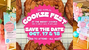 2nd Annual COOKIE FEST at The Messy Cookie