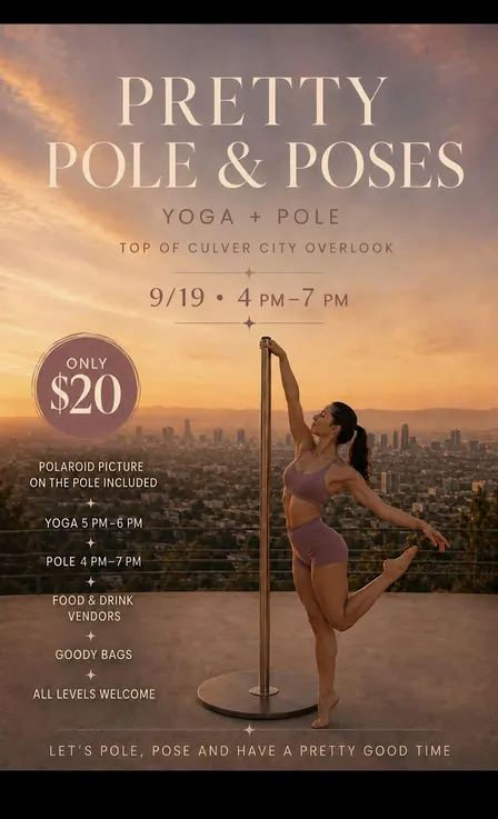 PRETTY POLE AND POSES