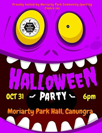 Moriarty Park Halloween Disco 2026