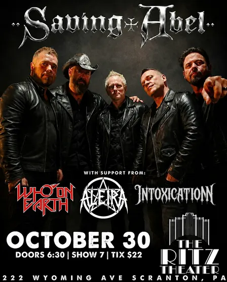 Saving Abel - Live at The Ritz Theater in Scranton!