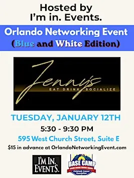 75th Orlando Networking Event (Blue and White Edition)