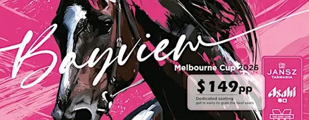 Melbourne Cup 2026 - 2 Course, 3-Hour Drinks Package - Bayview