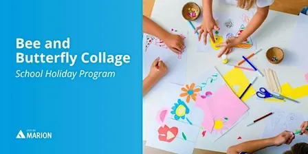 Bee and Butterfly Collage | School Holiday Program | Glandore